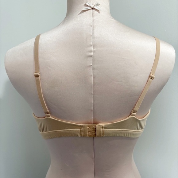 SKIMS Crossover Bralette Size Large Tan Fits Everybody No Underwire Soft V Neck - Picture 5 of 15